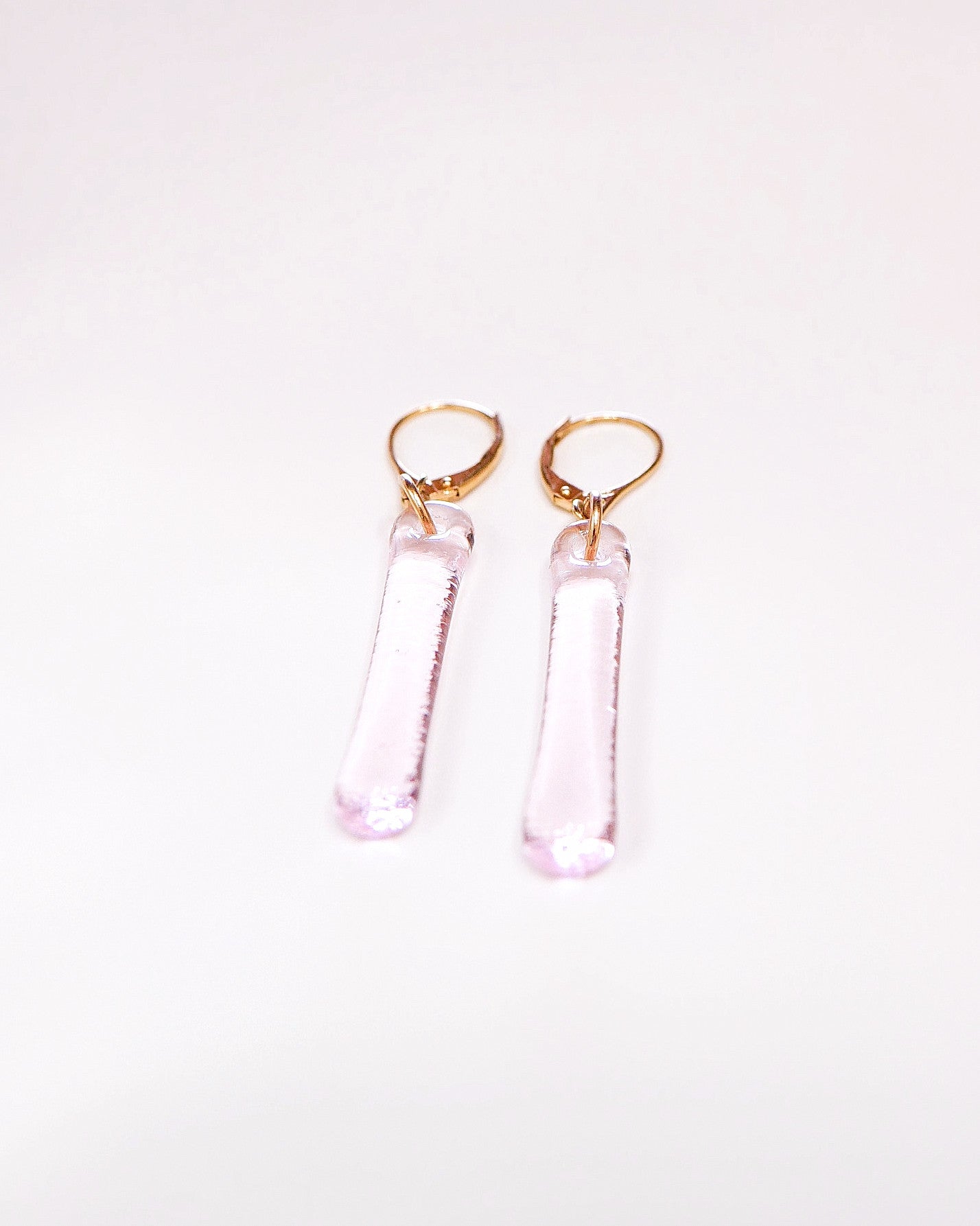 Boucles dormeuses MÉLA - Rosée