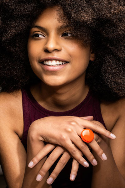 Bague Pastille – Pimento