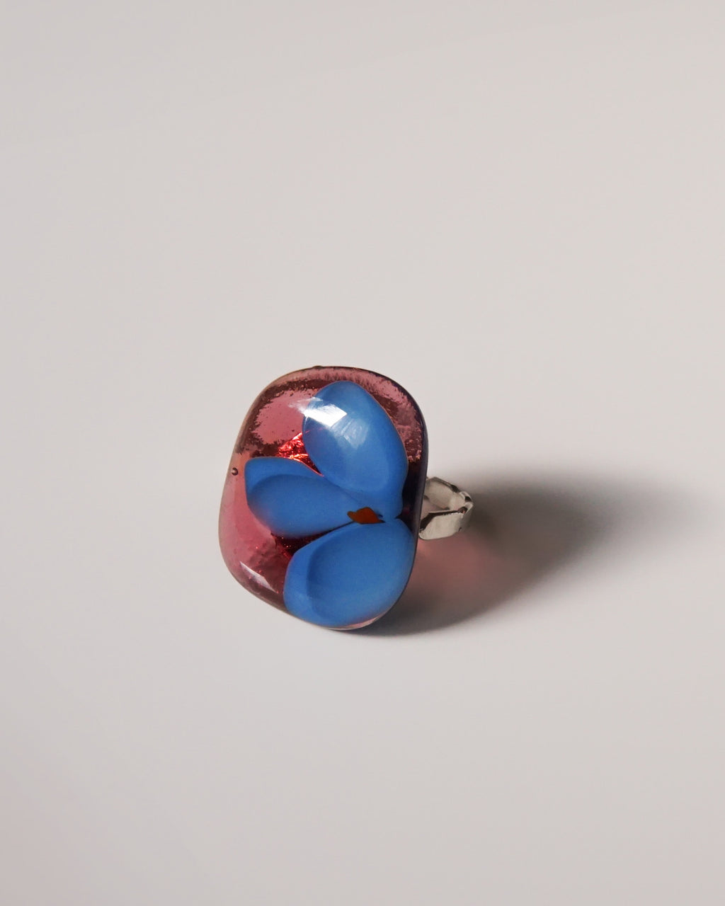 Fleur - framboise & cobalt