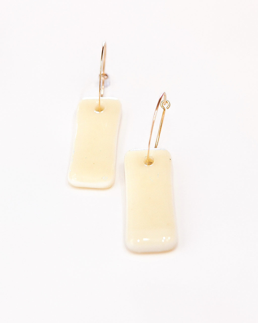 Longues ivoire - gold-filled