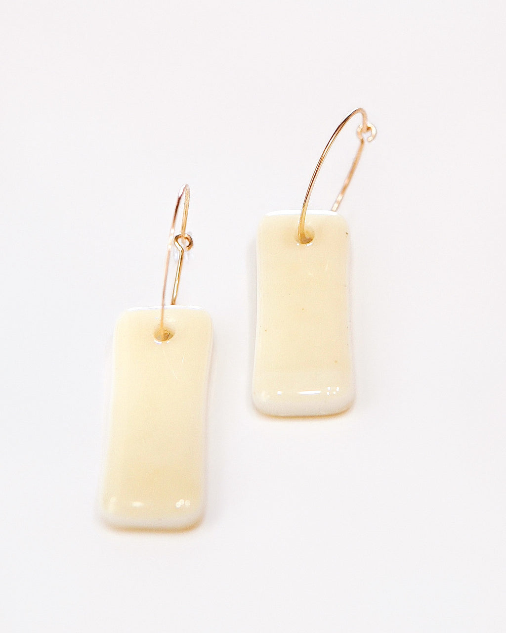 Longues ivoire - gold-filled