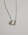 Petit Cristal transparent – Argent