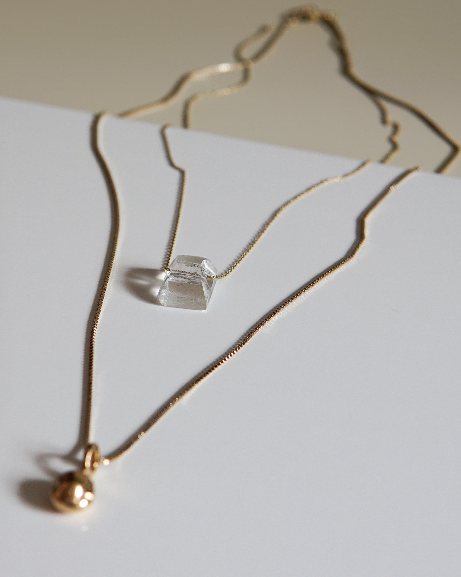 Duo Bille & Cristal - Chaînes Or Vermeil