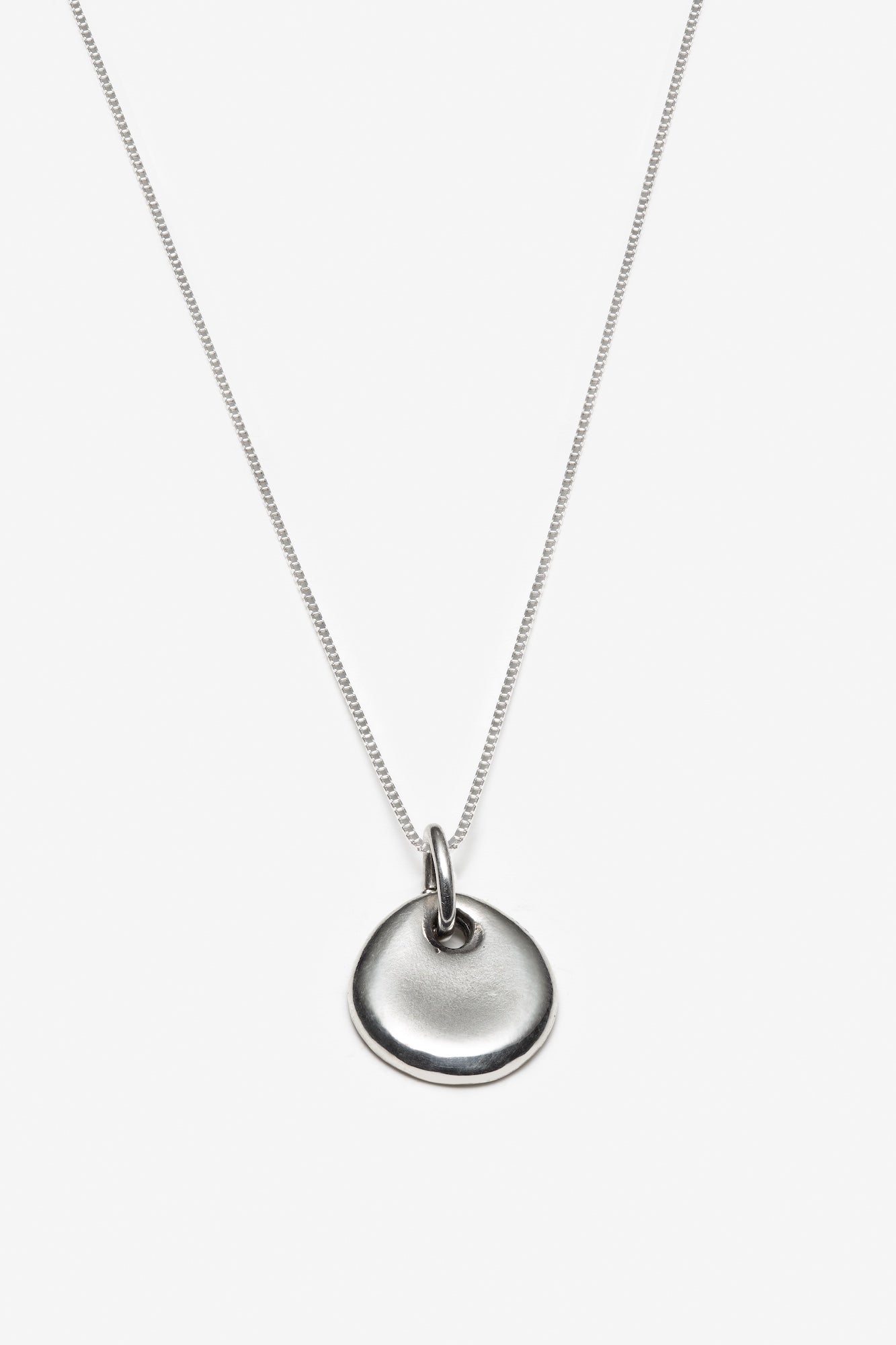 Petit Médaillon - Argent poli