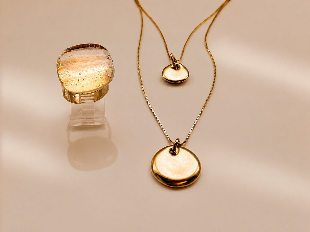 Pastille - Transparente & Or