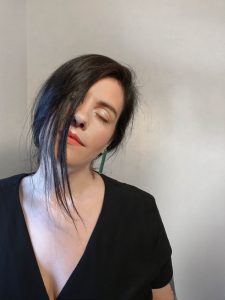 Bijoux verre féminins printemps minimaliste contemporain Montréal québec Artisan