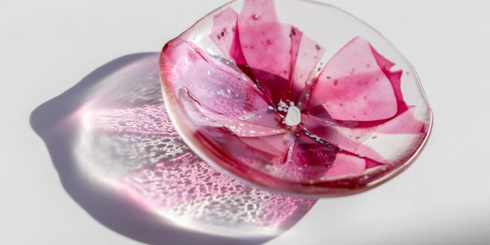 Coupelle fleur de verre – art de la table signé Mélanie Laplante